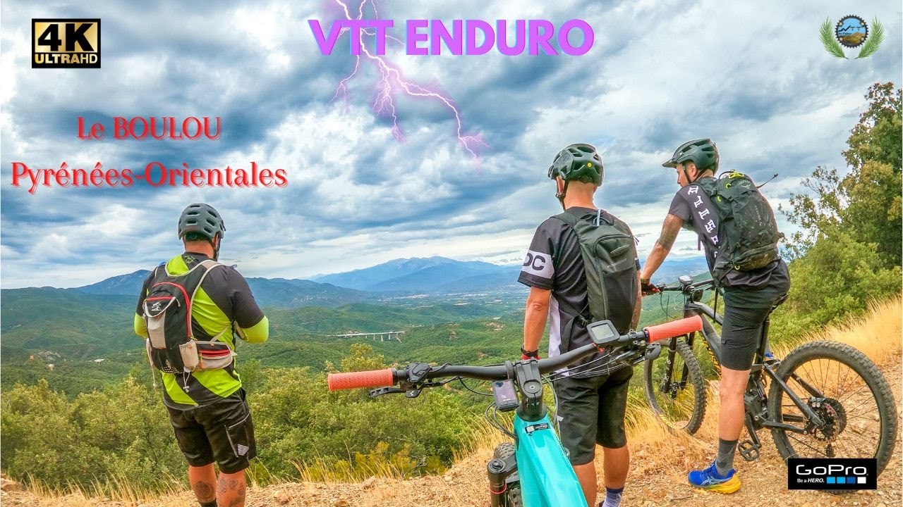 VTT ENDURO BOULOU PYRENEES ORIENTALES  🎥 #58