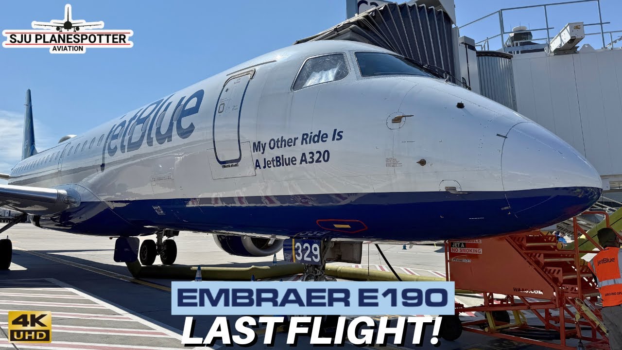 jetBlue E190 Retirement Flight | B6190 New York to Boston