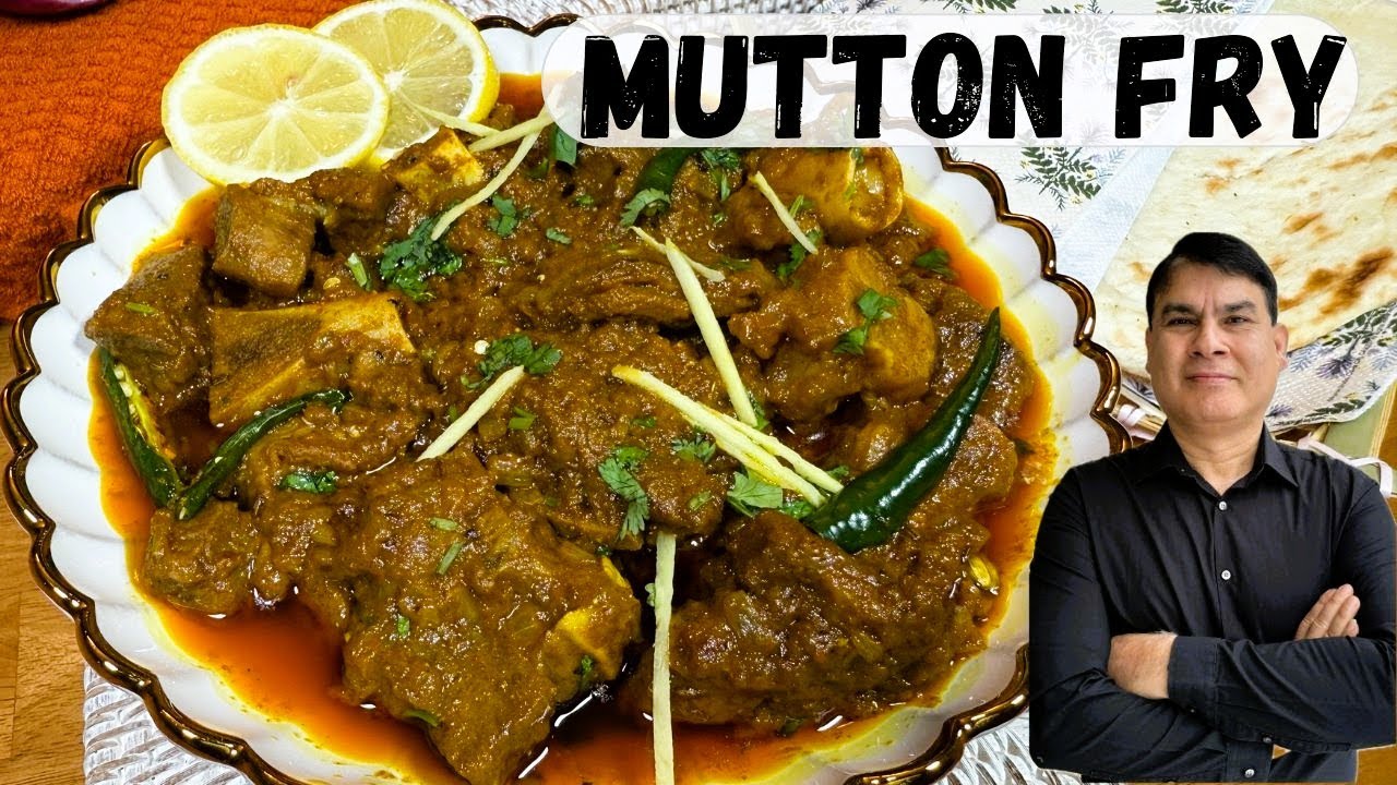 My Ultimate Mutton Fry Recipe | Between Korma & Karahi | Restaurant Style at Home