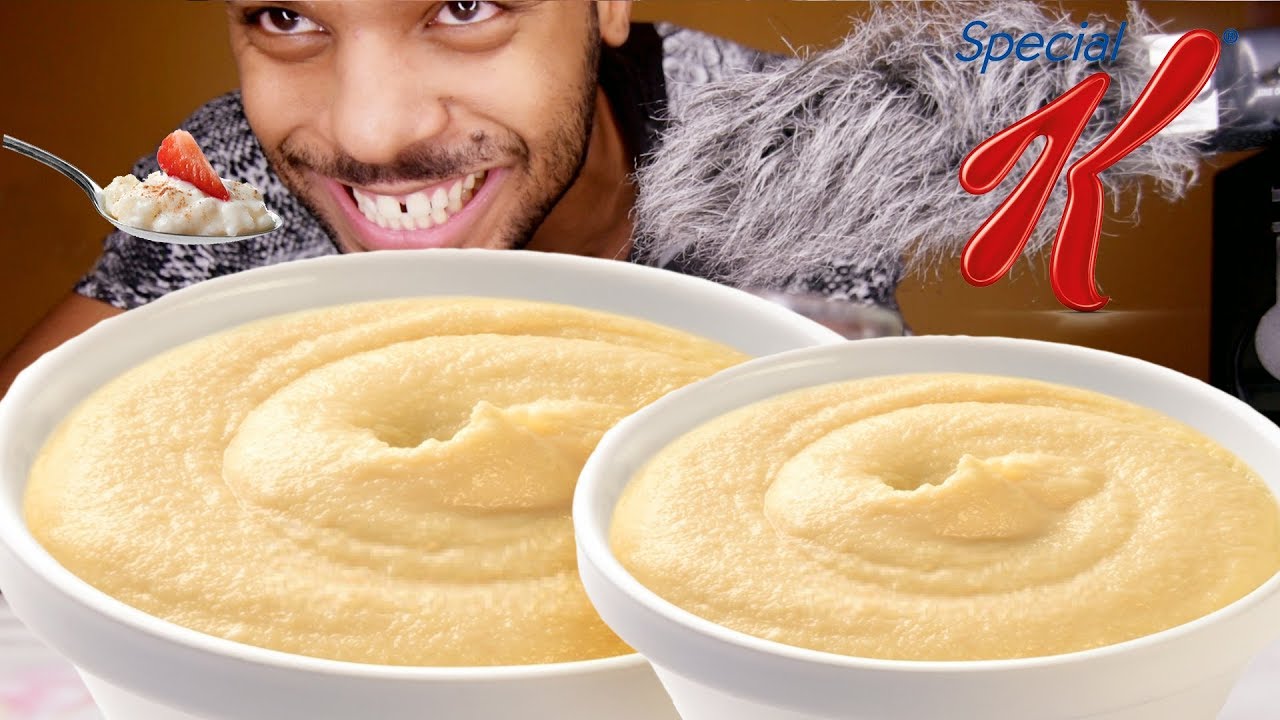 45 АСМР: Ест кашу и шепчет 😍😍😍 (звуки чавканья и глотания)