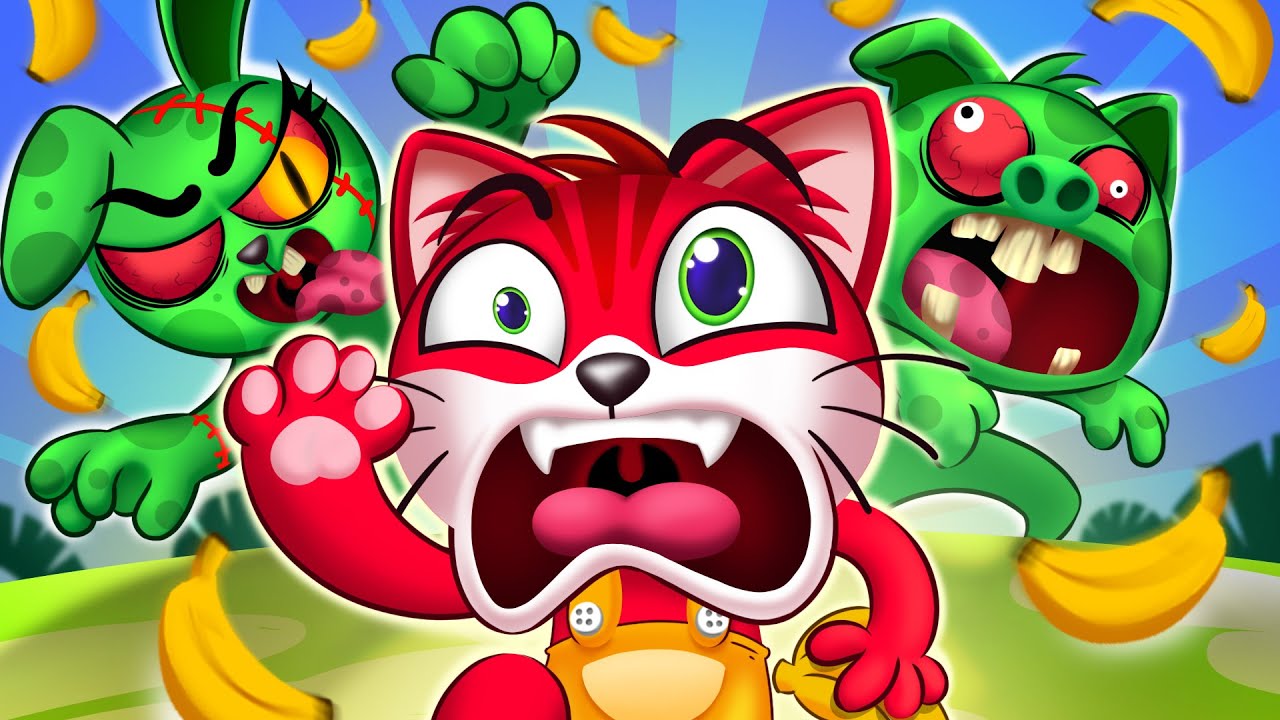 Zombie Is Coming Song 😱| Zombie Dance Song | BowBow Nursery Rhymes & Kids Songs