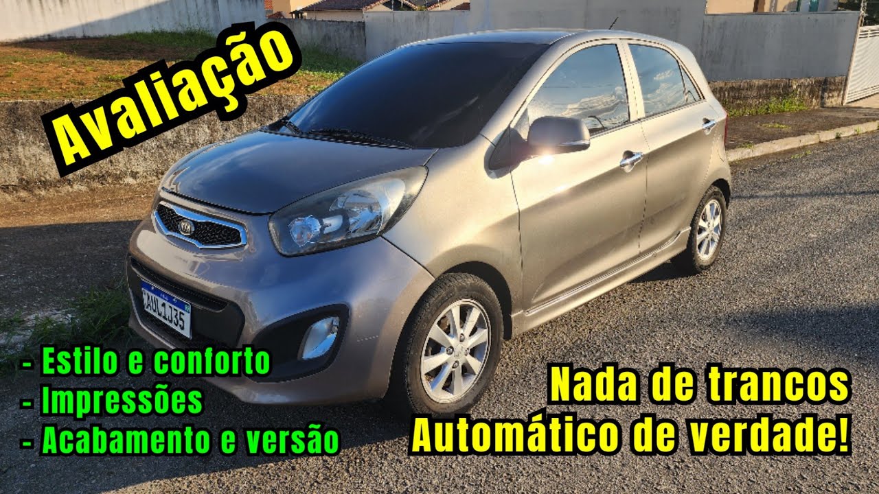 Avaliação Kia Picanto EX - Um CityCar estiloso e completo com transmissão automática de VERDADE!