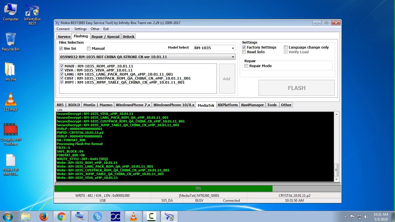 how to remove security code from nokia 1035