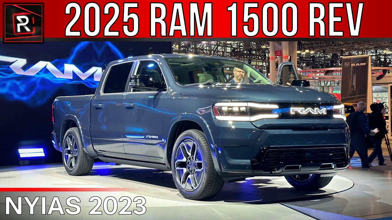 2025 Ram 1500 Rev Tungsten &ndash; Redline: First Look &ndash; 2023 NYIAS