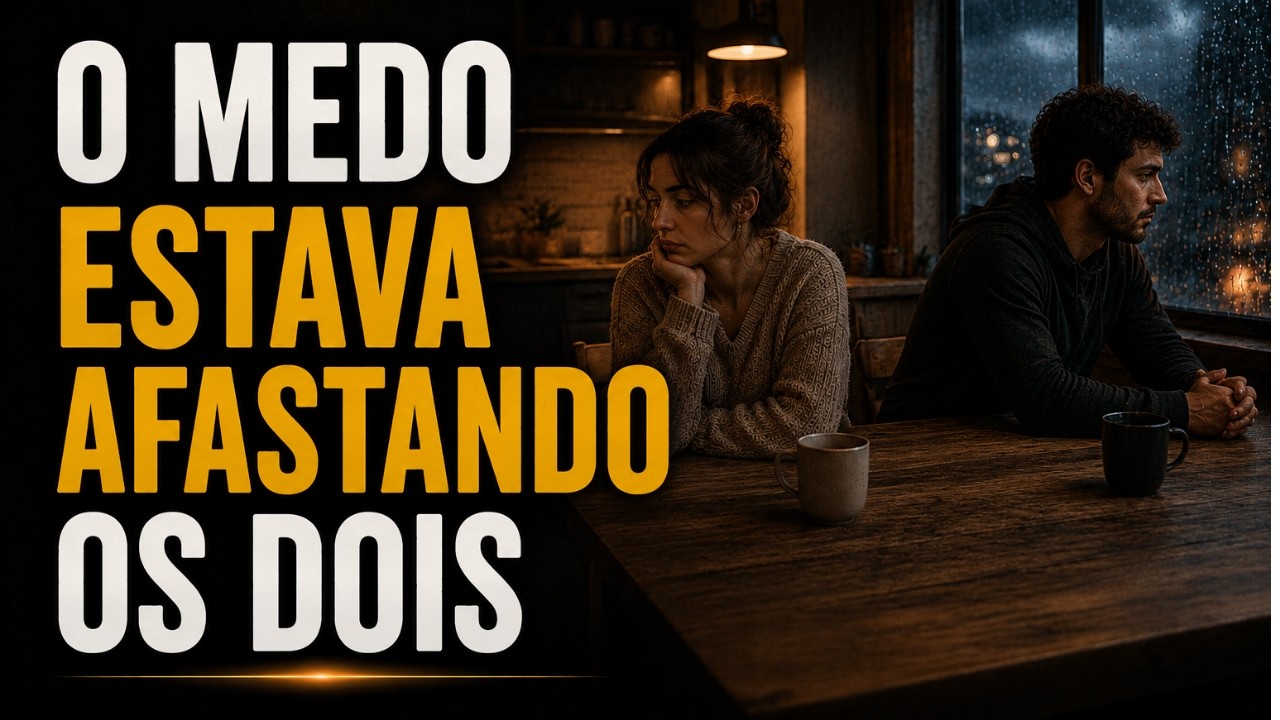 A DANÇA SILENCIOSA ENTRE AMOR E MEDO...
