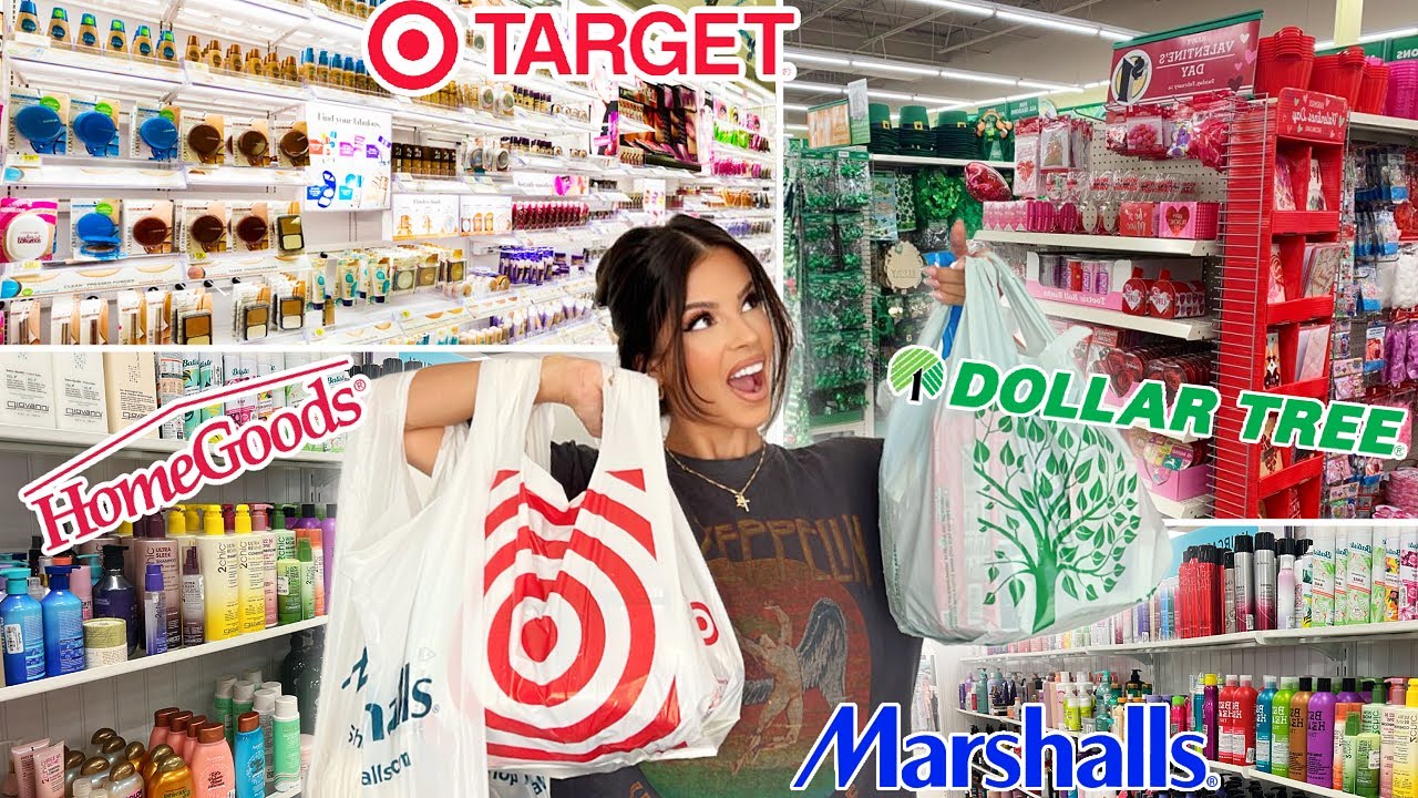 let's waste all my money shopping...  Target, Marshalls, Home Goods, Dollar Tree!