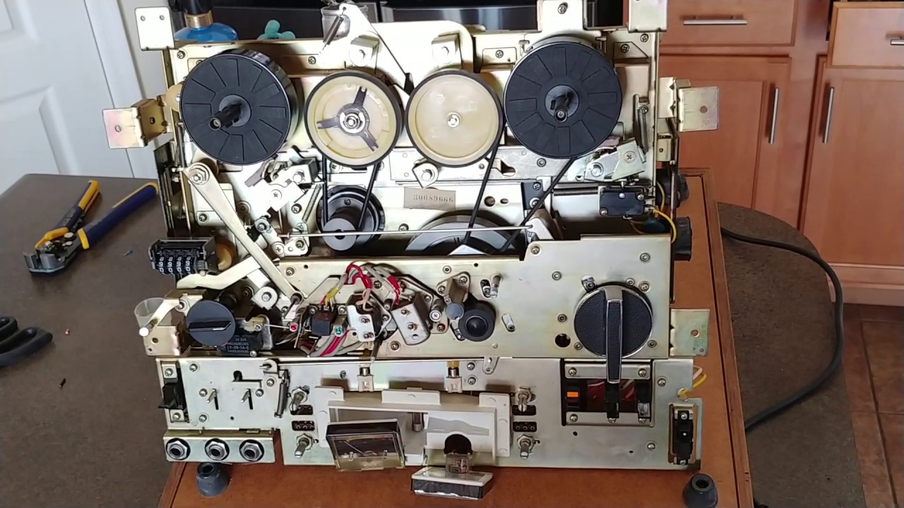 Sony TC-377 Reel to Reel Capacitor Replace