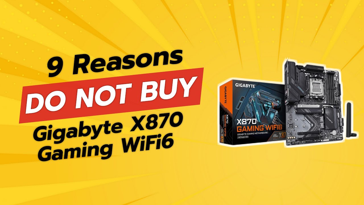 НЕ ПОКУПАЙТЕ GIGABYTE X870 Gaming WiFi6, ПОКА НЕ ПОСМОТРИТЕ ЭТО ВИДЕО! 🚫💻 (9 причин)