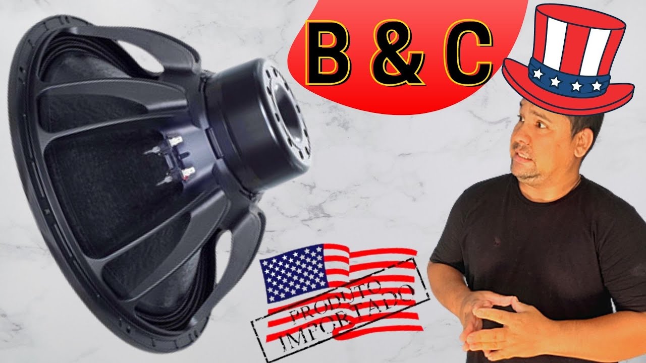 O MELHOR ALTO FALANTE B&C IMPORTADO DO SOM AUTOMOTIVO