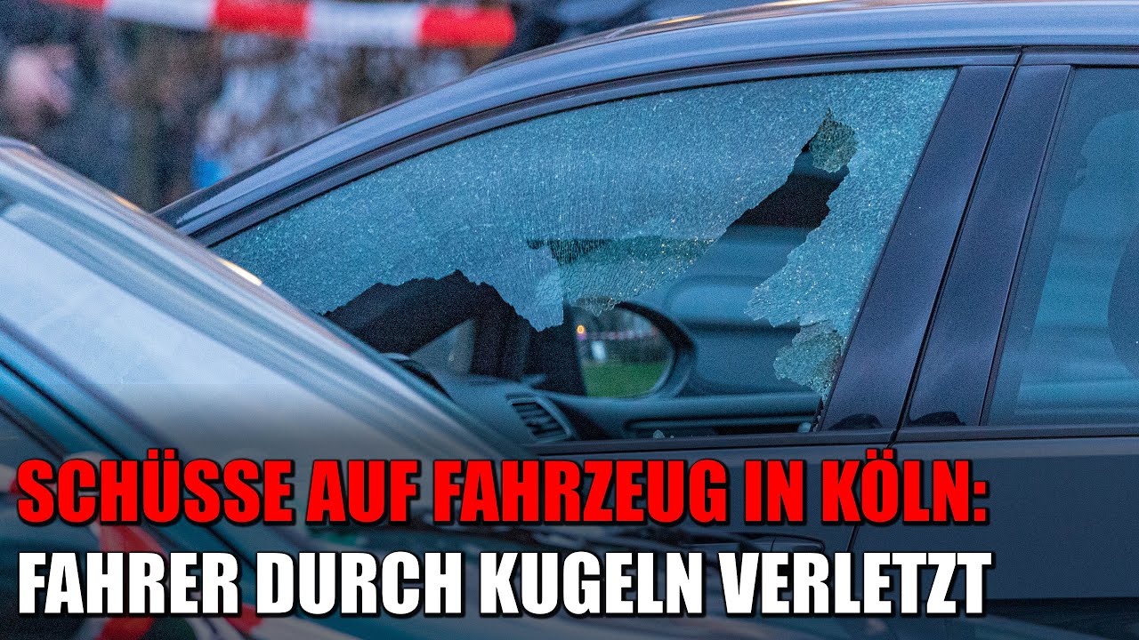 Schießerei in Köln-Vingst: Unbekannte schießen auf Fahrzeug und verletzen Fahrer schwer | 12.03.2024