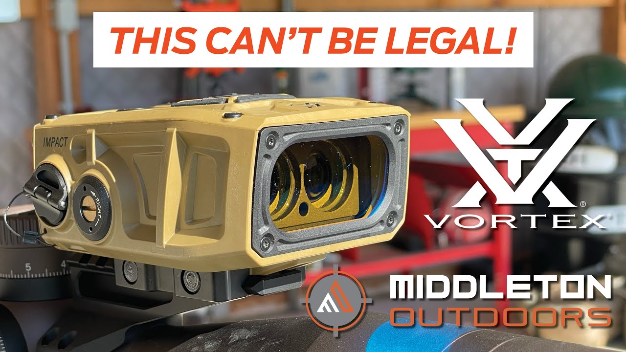 Пистолет Vortex Optics Impact 4000. Первое использование. Легко на дистанции 1100 ярдов!