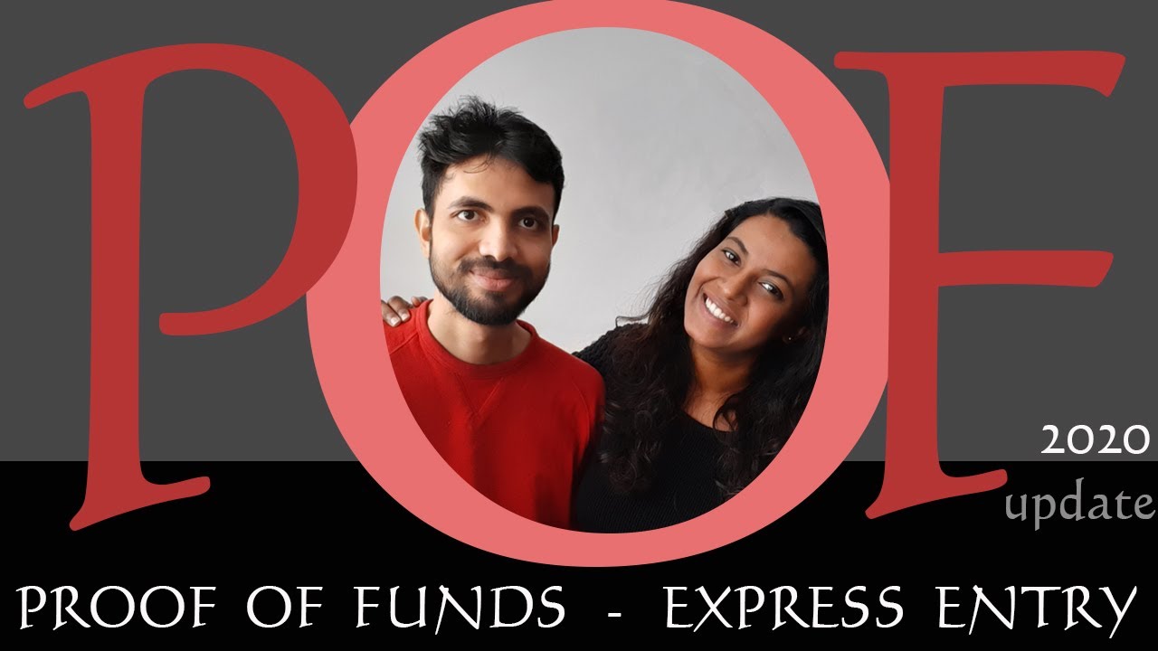 Proof Of Funds - Express Entry - 2020 Update || POF 🍁