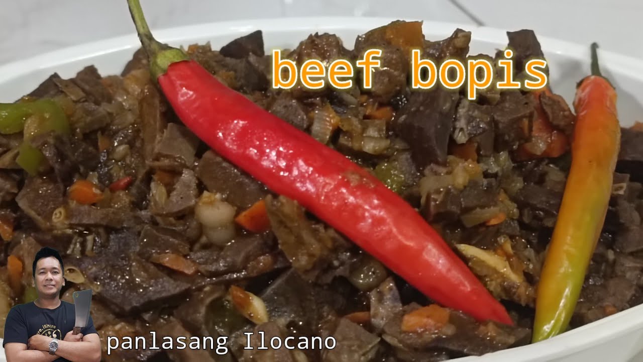 Beef bopis #panlasangilocano