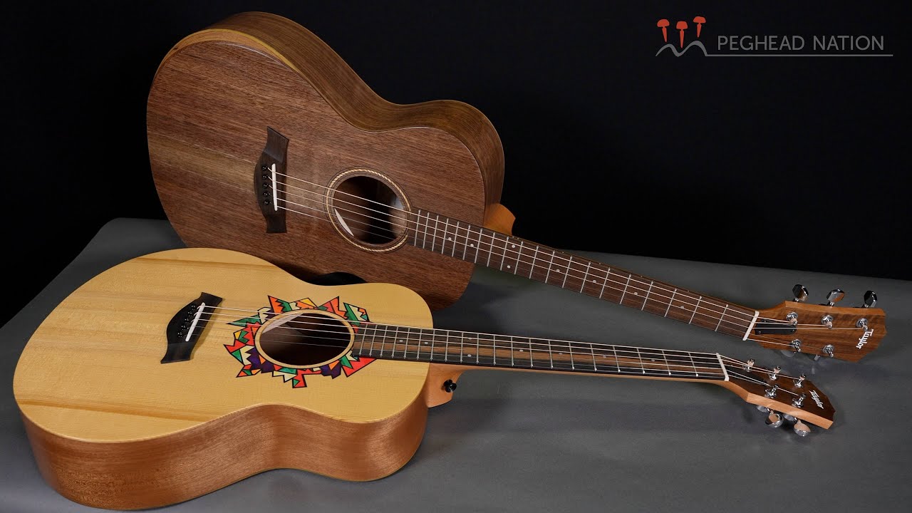 Taylor Jacob Collier Academy 5-String и GS Mini 5-String | Peghead Nation
