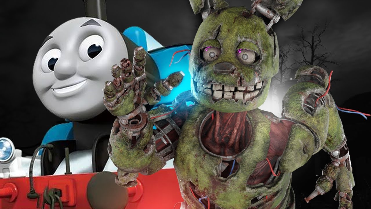 O SPRINGTRAP TREM-BALA KKKK!!!! DEAD BY DAYLIGHT