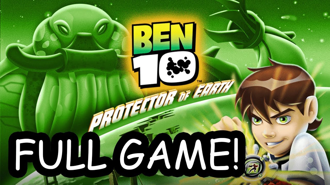 BEN 10: PROTECTOR OF EARTH - COMPLETE WALKTHROUGH - Sony PSP - PPSSPP gameplay