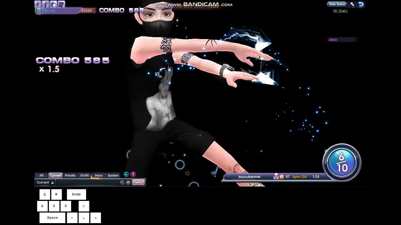 [Touch4Games]- Issyoukenmei Skull ☠️ x7 99.66% | NEW SONG