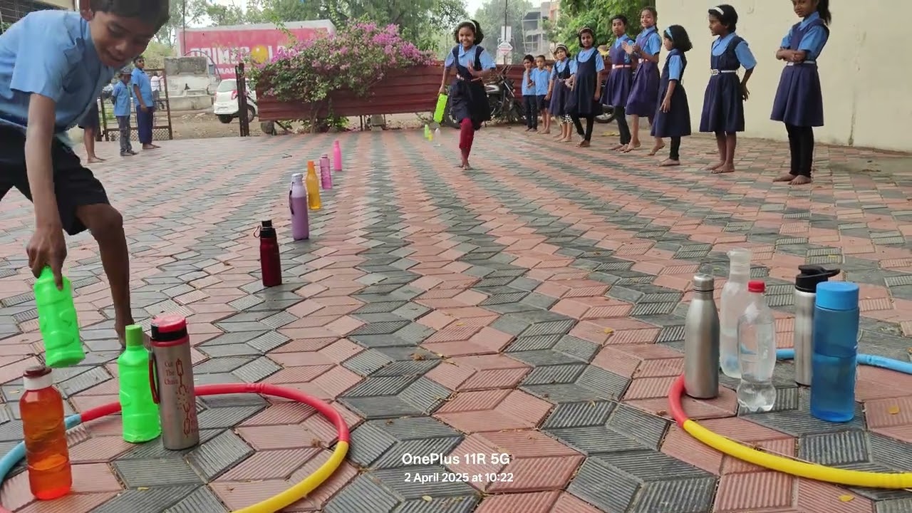 Recreation game Amravati amc schools rahatgao