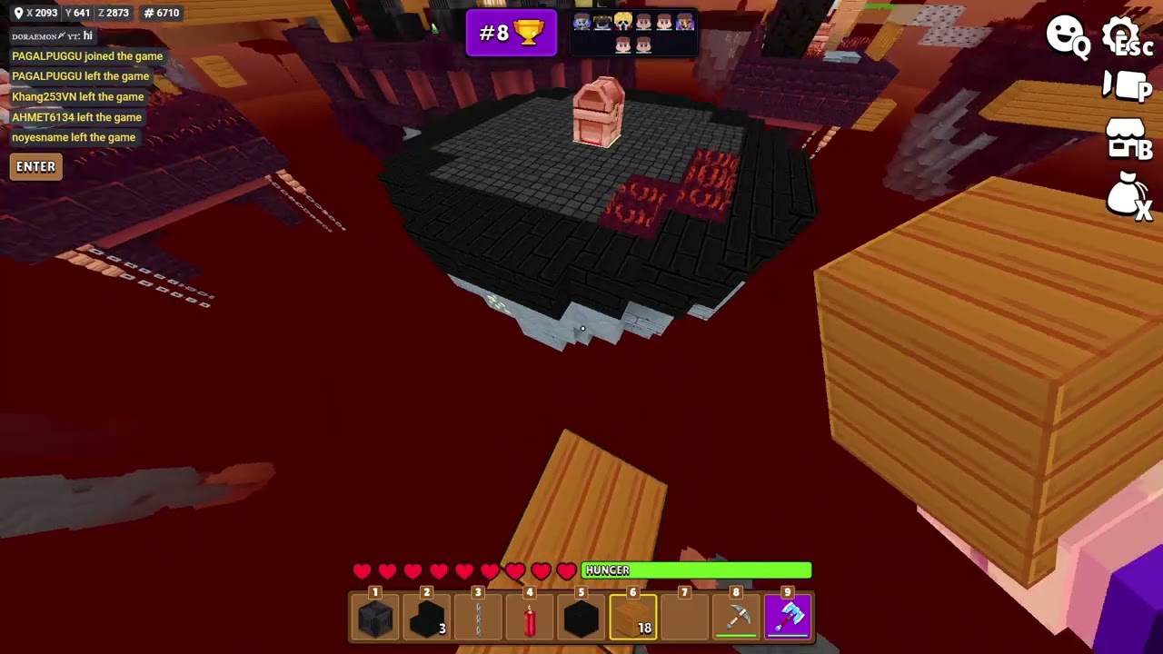 MineFun io   SkyWars   i killed ZOLDY with explosives