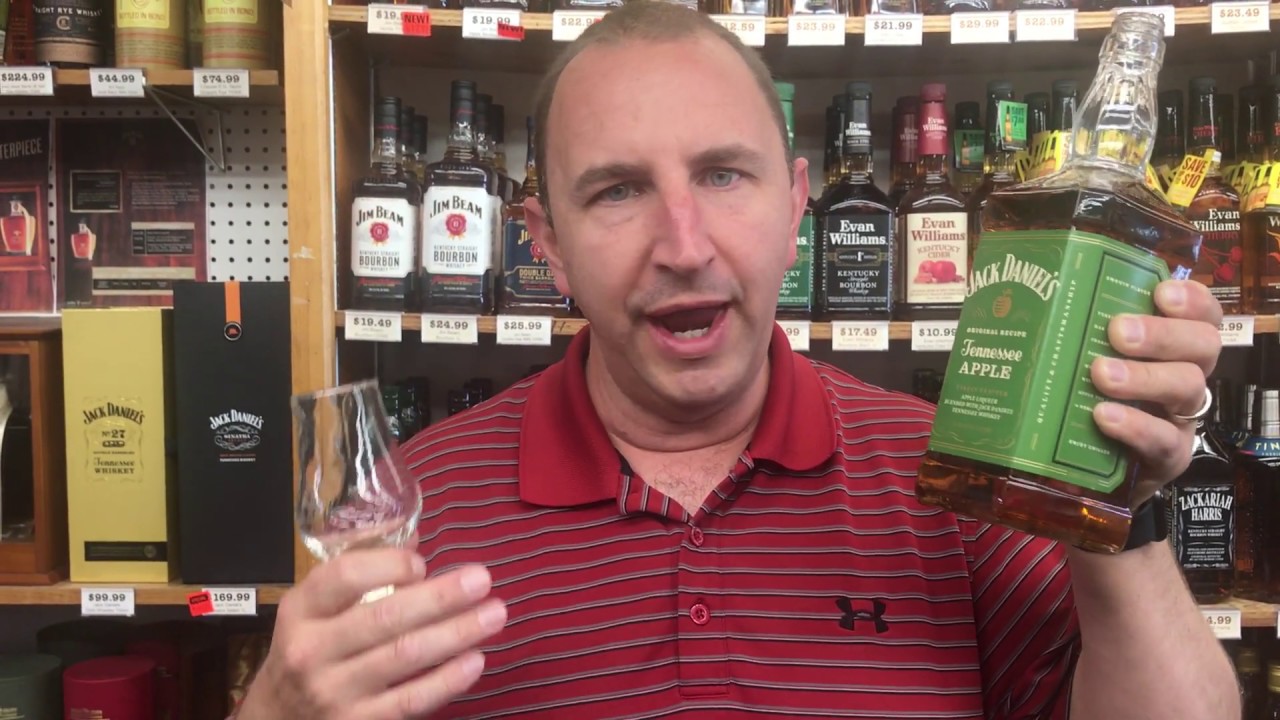 Jack Daniels Tennessee Apple Whiskey | One Minute of Liquor Episode #48