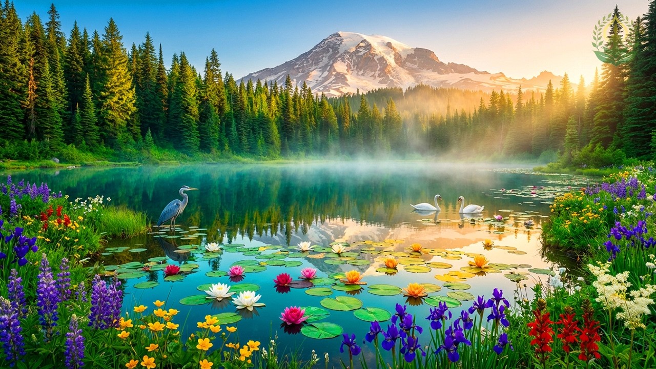 (No Ads) Morning Relaxing Music ☀️ Positive Energy & Gentle Stress Relief