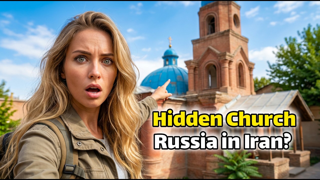 A Russian Church Hidden in Iran for 100 Years 🕍 Unseen History of Qazvin!