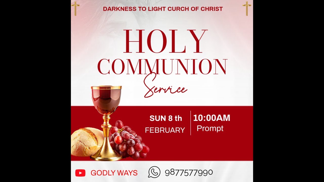 HOLY COMMUNION SERVICE 08-02-2026