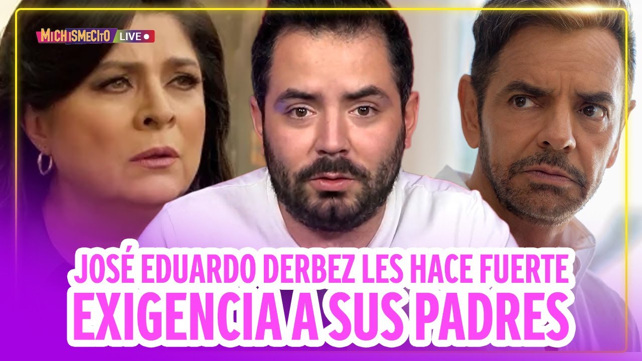 José Eduardo Derbez les hace fuerte exigencia a sus padres / MICHISMECITO