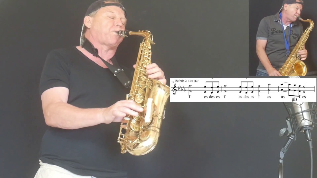 Morgens um sieben-James Last-Alto Sax-Backing Sheets-Saxman Stefan Lamml