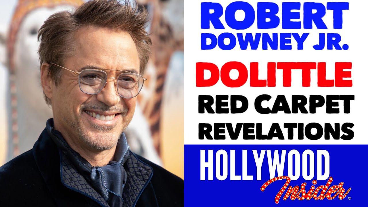 'DOLITTLE' - 'Red Carpet Revelations' with Robert Downey Jr. & Susan Downey During Premiere