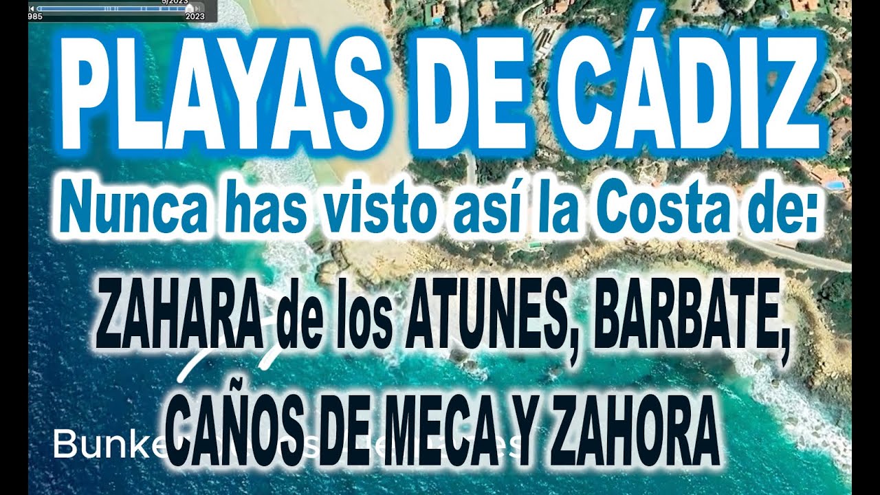 25 kms de playas de Zahara de los Atunes, Barbate, Caños de Meca y Zahora de forma ininterrumpida