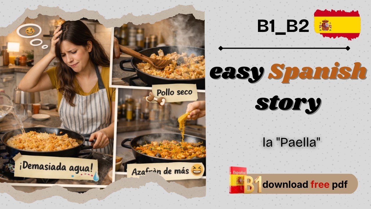 Learn Spanish Naturally Through Storytelling🇪🇸 | Easy & Fun Listening Practice🎧⚡️