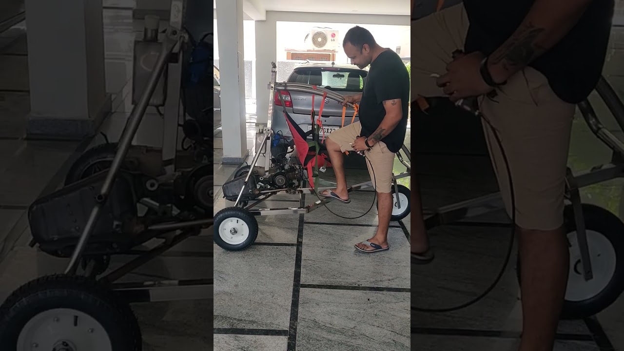 paramotoring training trike . Hyderabad India