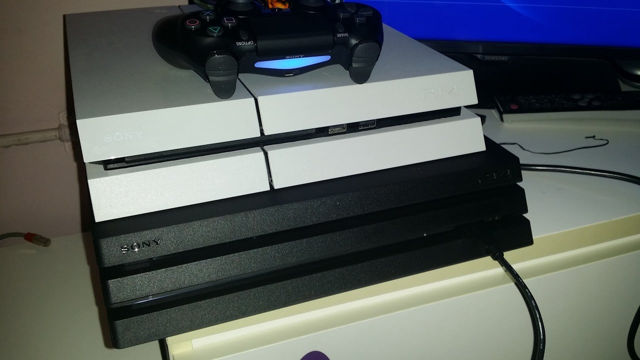 PS4 PRO UNBOXING \\ PS4 PRO PIERWSZE URUCHOMIENIE \\ ADRIANxPL i AMELAIxPL