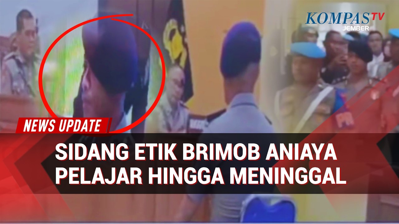 Update! Sidang Etik Kasus Brimob Aniaya Pelajar, 14 Saksi Dihadirkan Termasuk Korban Luka