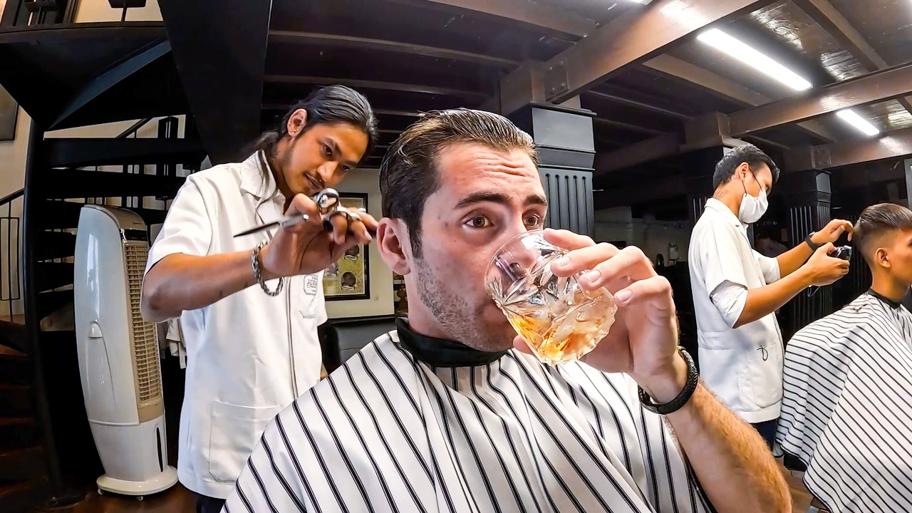 Cheap VS Luxury Barber in Myanmar 🇲🇲
