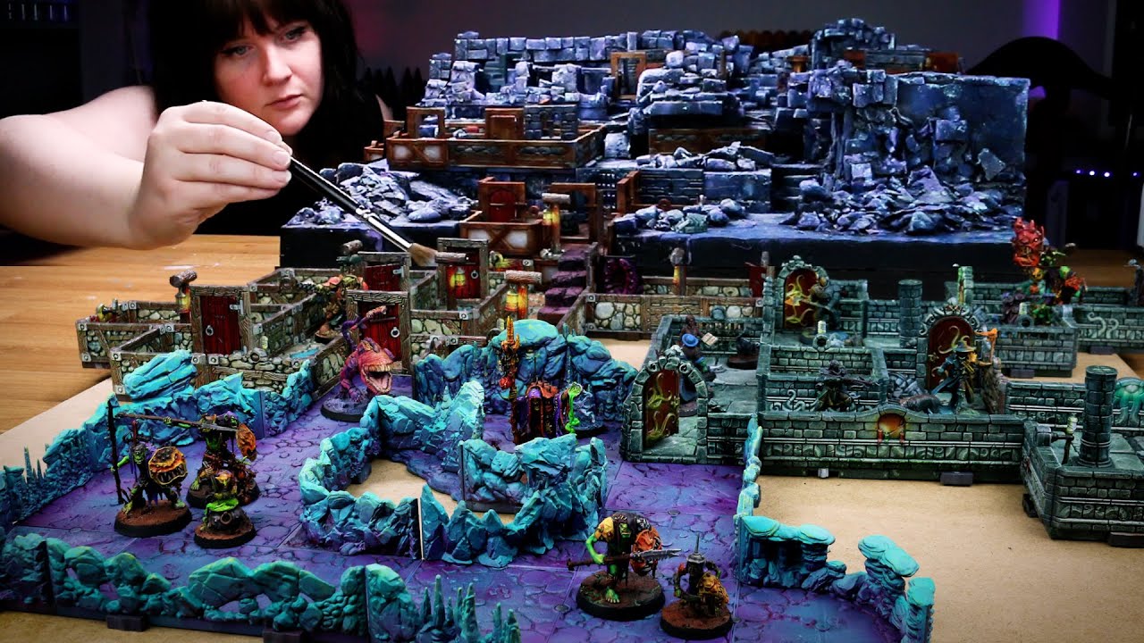 What is Prismacast? Building a Massive Modular Dungeon with Dungeons & Lasers: Caves!