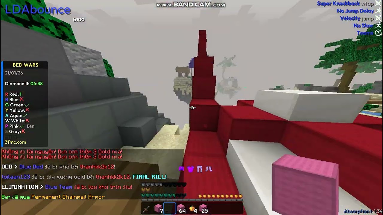 share config speed jump scaffold in 3FMC