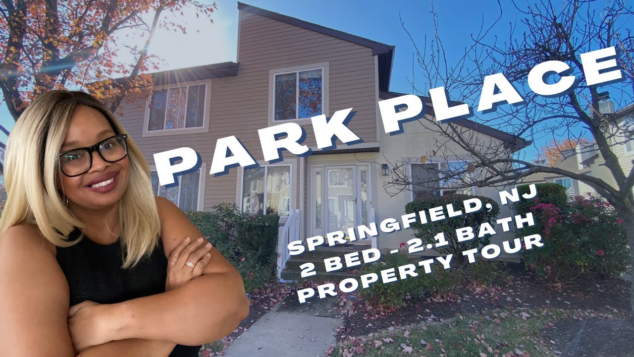 Townhouse in Springfield New Jersey || Park Place Townhome Tour || Living in Springfield NJ
