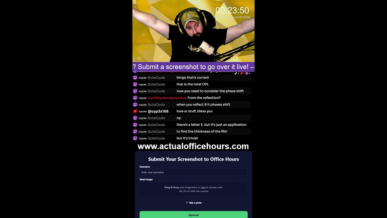 FREE Math/Science Tutoring with Actual Education: Office Hours !submit !cal !discord