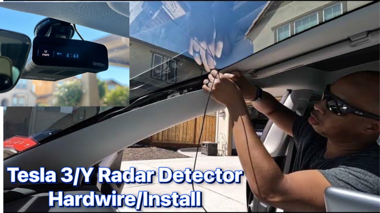 Tesla Model 3 and Model Y | Radar Detector DIY Hardwire and Install