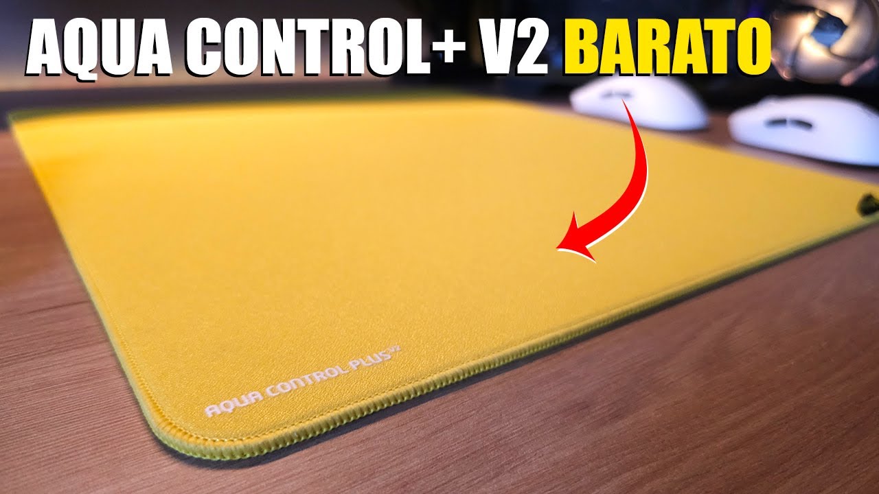 MOUSEPAD CUSTO/BENEFÍCIO melhor que o PK CONTROL - Aqua Control+ V2