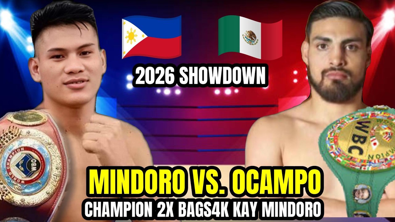 MINDORO vs OCAMPO TAMEDA 2026 SHOWDOWN | CHAMPION 2X BAGSAK KAY MINDORO!