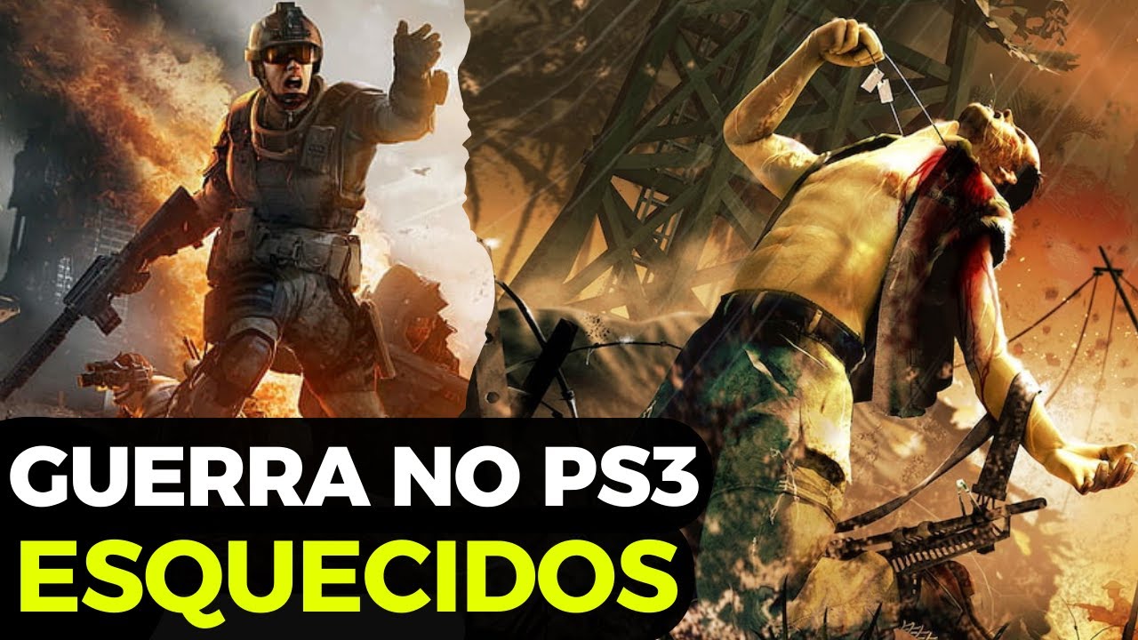 JOGOS DE GUERRA DESCONHECIDOS NO PS3 QUE VOCE PRECISA JOGAR!