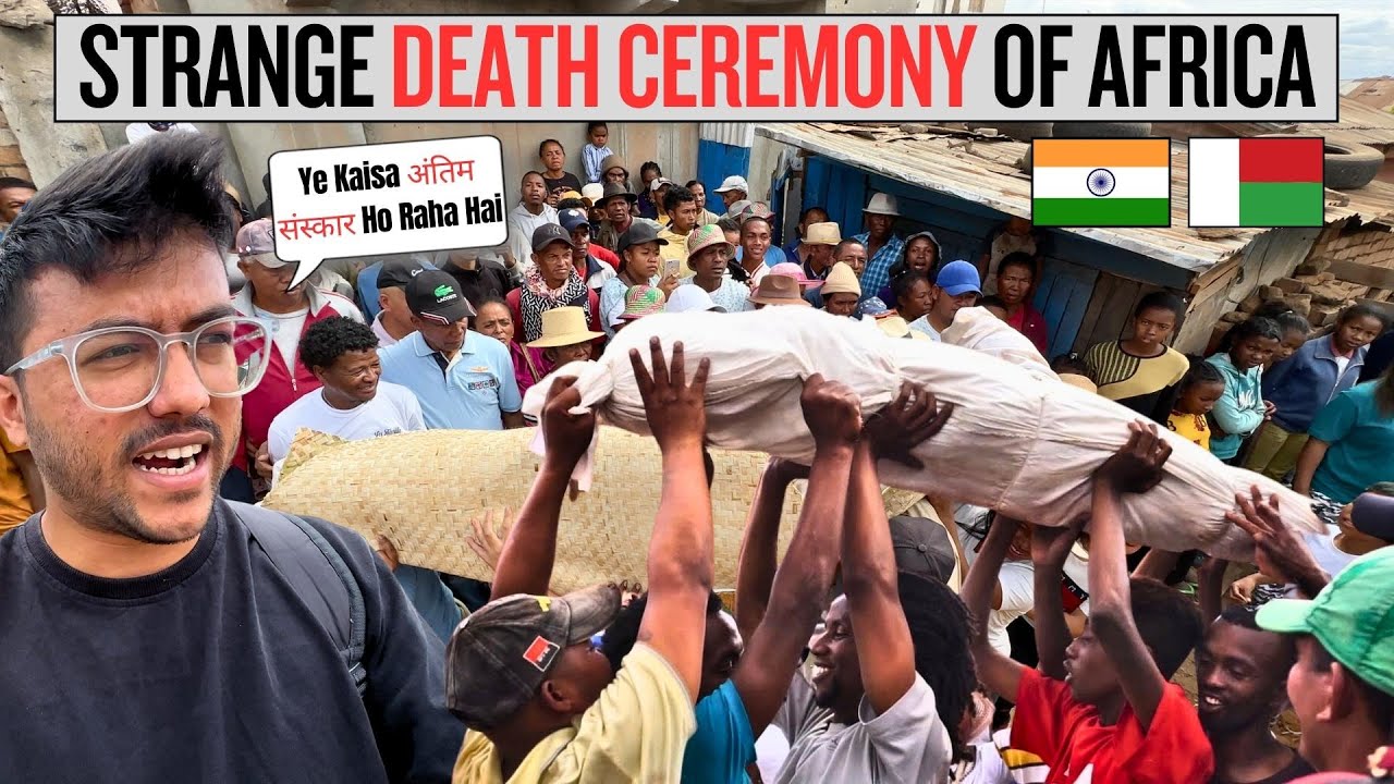 YOU CAN'T BELIEVE WHAT HAPPENS IN THIS AFRICAN DEATH CEREMONY