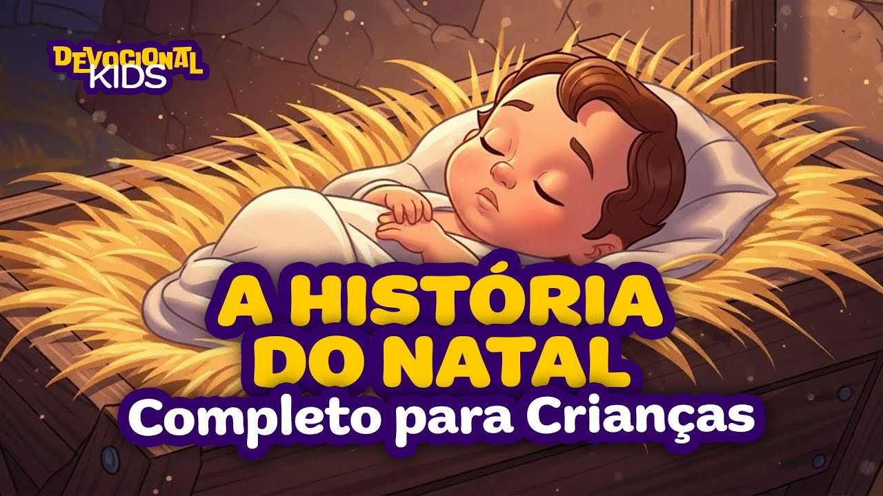 O VERDADEIRO NATAL | Desenho nascimento de Jesus completo para crianças | História bíblica infantil