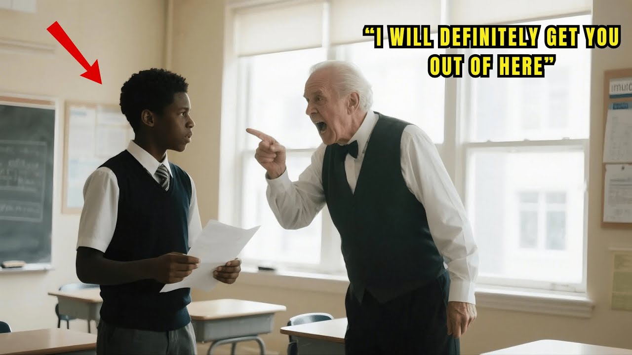 Black Scholarship Student Got KICKED OUT—Until They Found Out He Was a Math Genius!