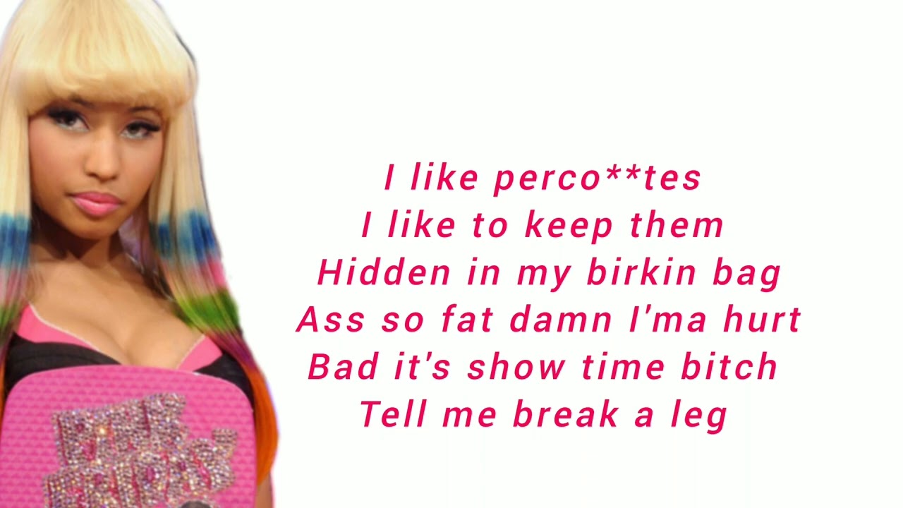 Nicki Minaj Wamables LYRICS°