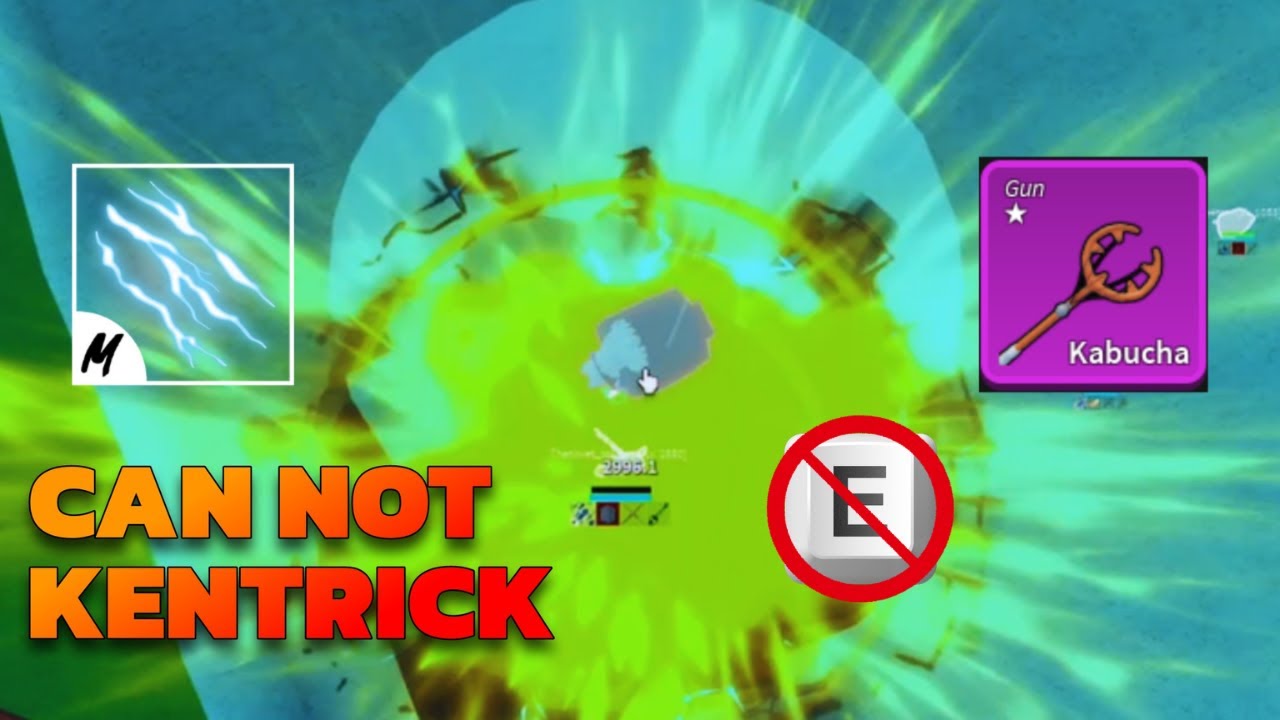 You just can't KENTRICK this GUN.. | E-claw and Kabucha Combo in BLOXFRUIT / Bounty Hunting
