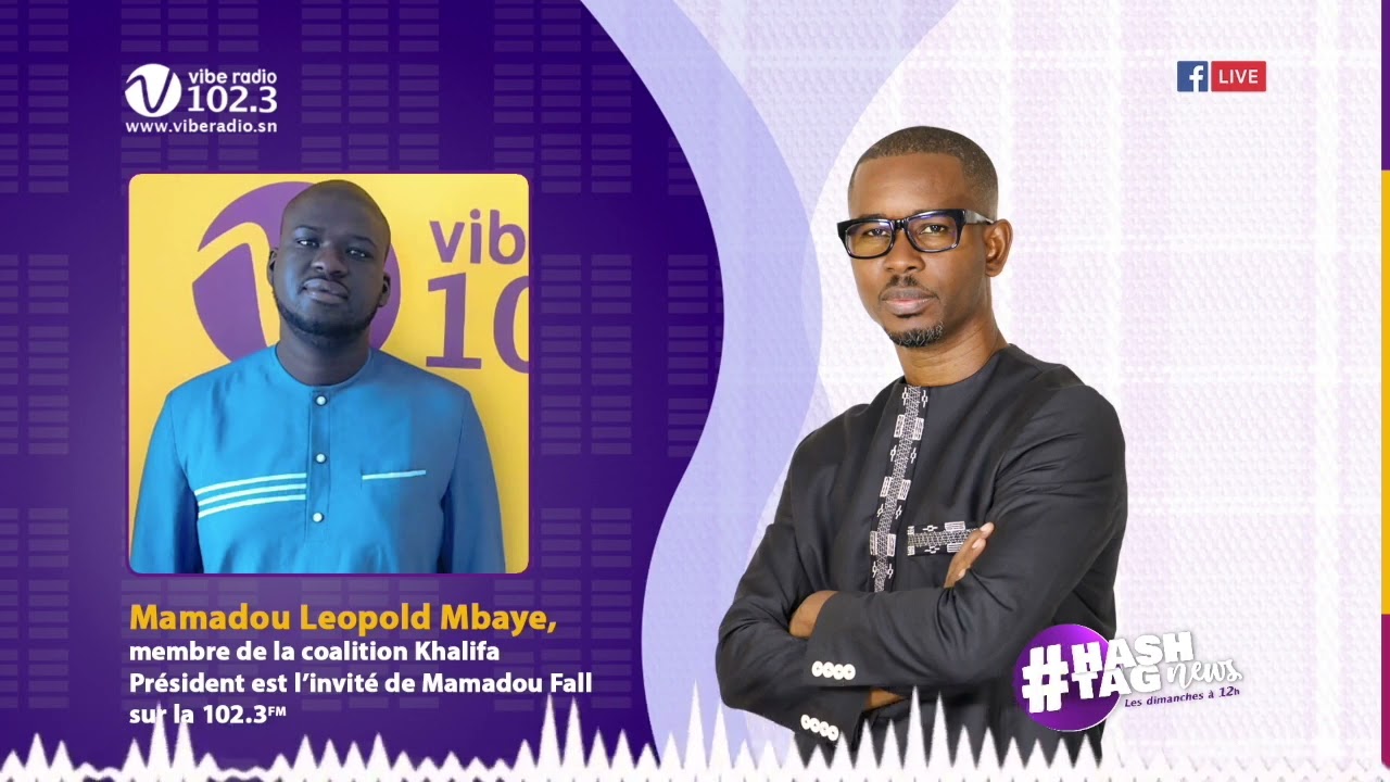 Htag du 25-02-2024 avec Mamadou Leopold Mbaye, membre de la coalition Khalifa Président